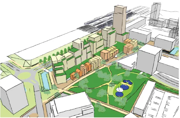 stationsgebied west impressie gem lelystad