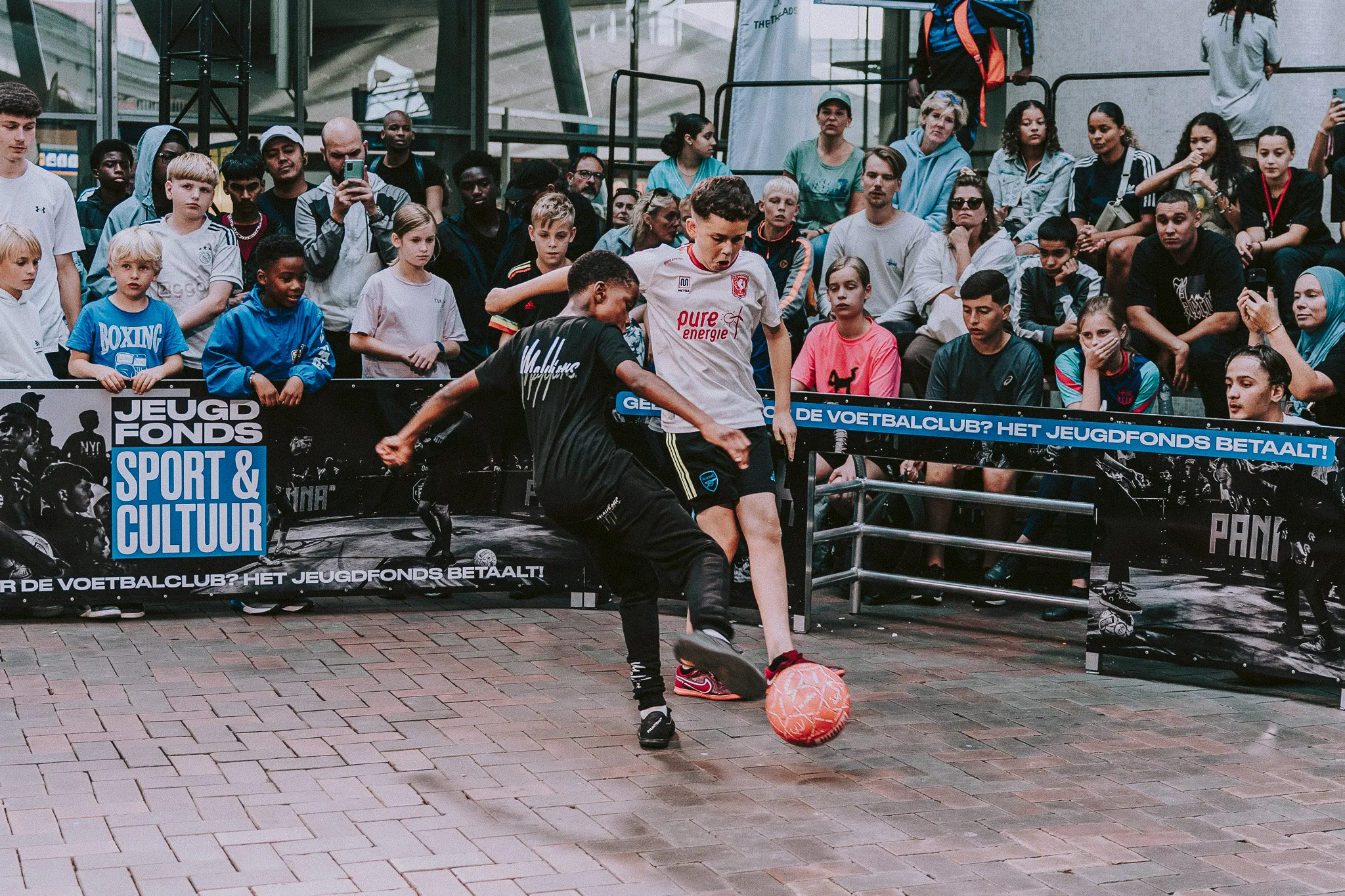 straat en veldvoetbalevenement sportbedrijf lelystad