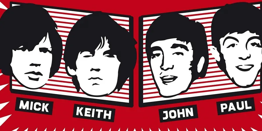 the stones vs the beatles battle