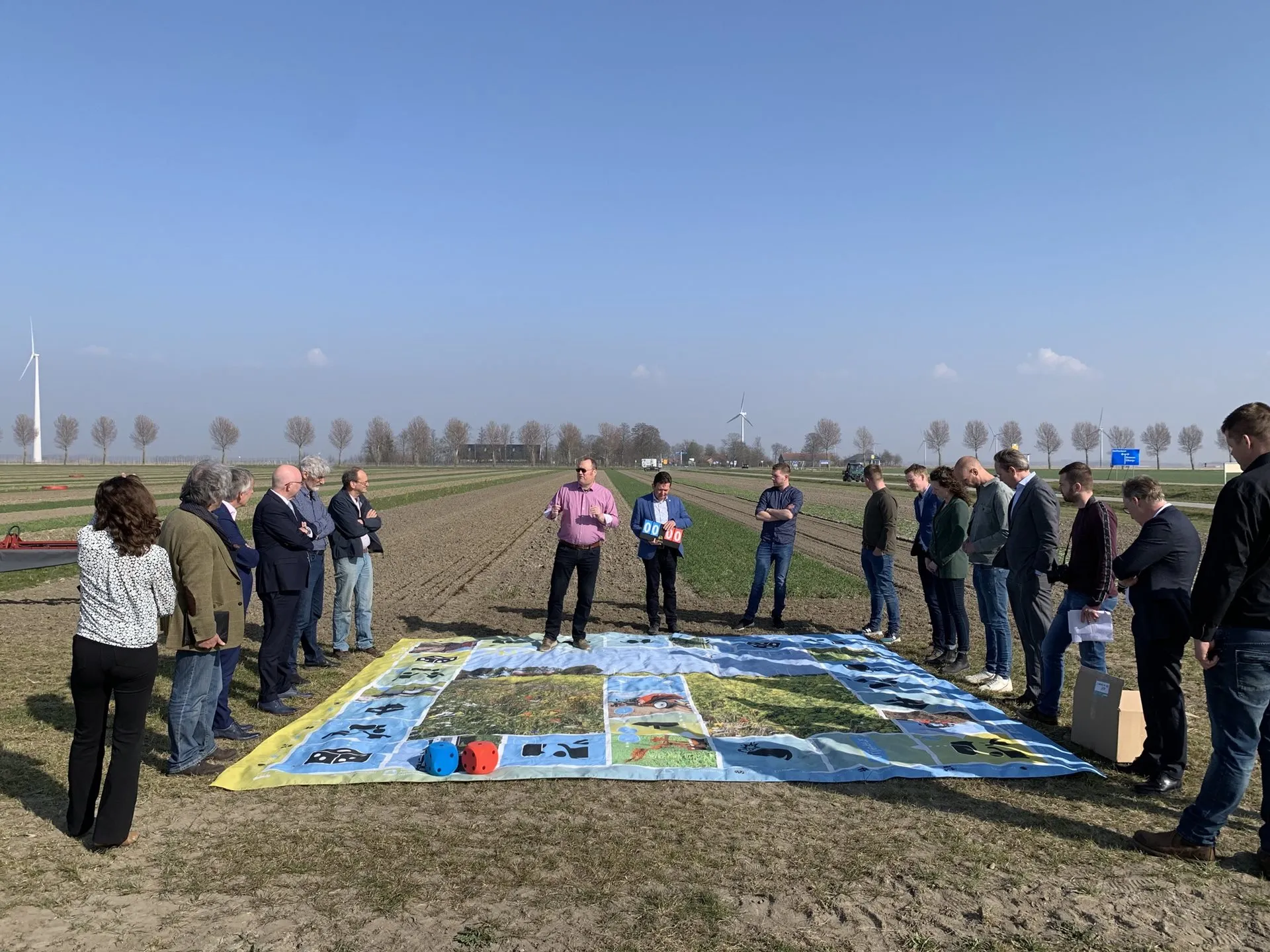 werkbezoek boerderij van de toekomst spel