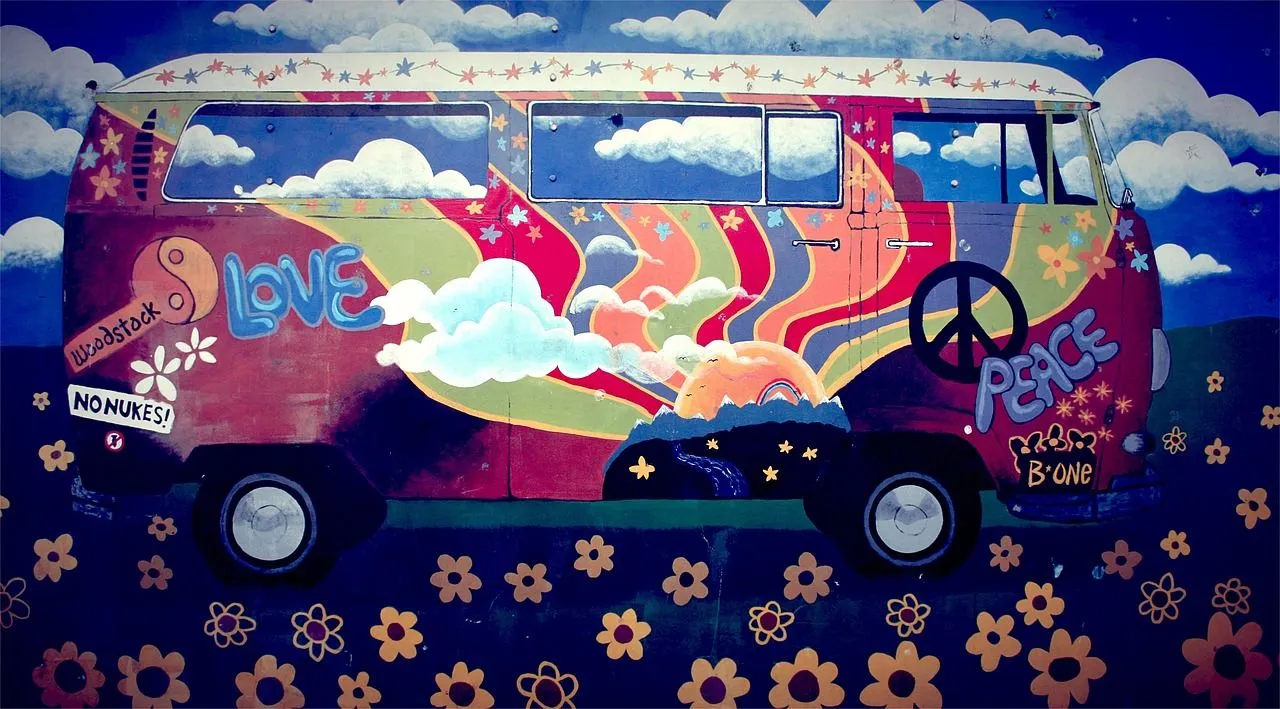hippie vw bus pixabay