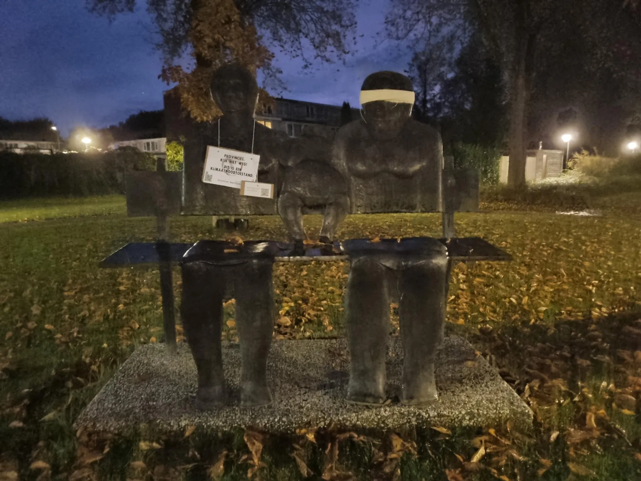 blinddoekactie lelystad xr flevoland