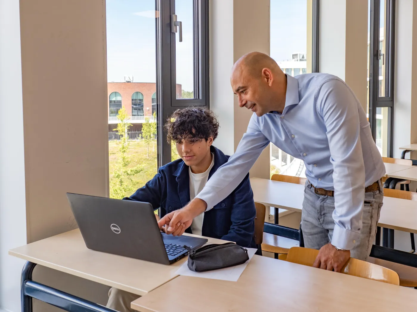 leerling met docent 1 porteum elske hazenberg