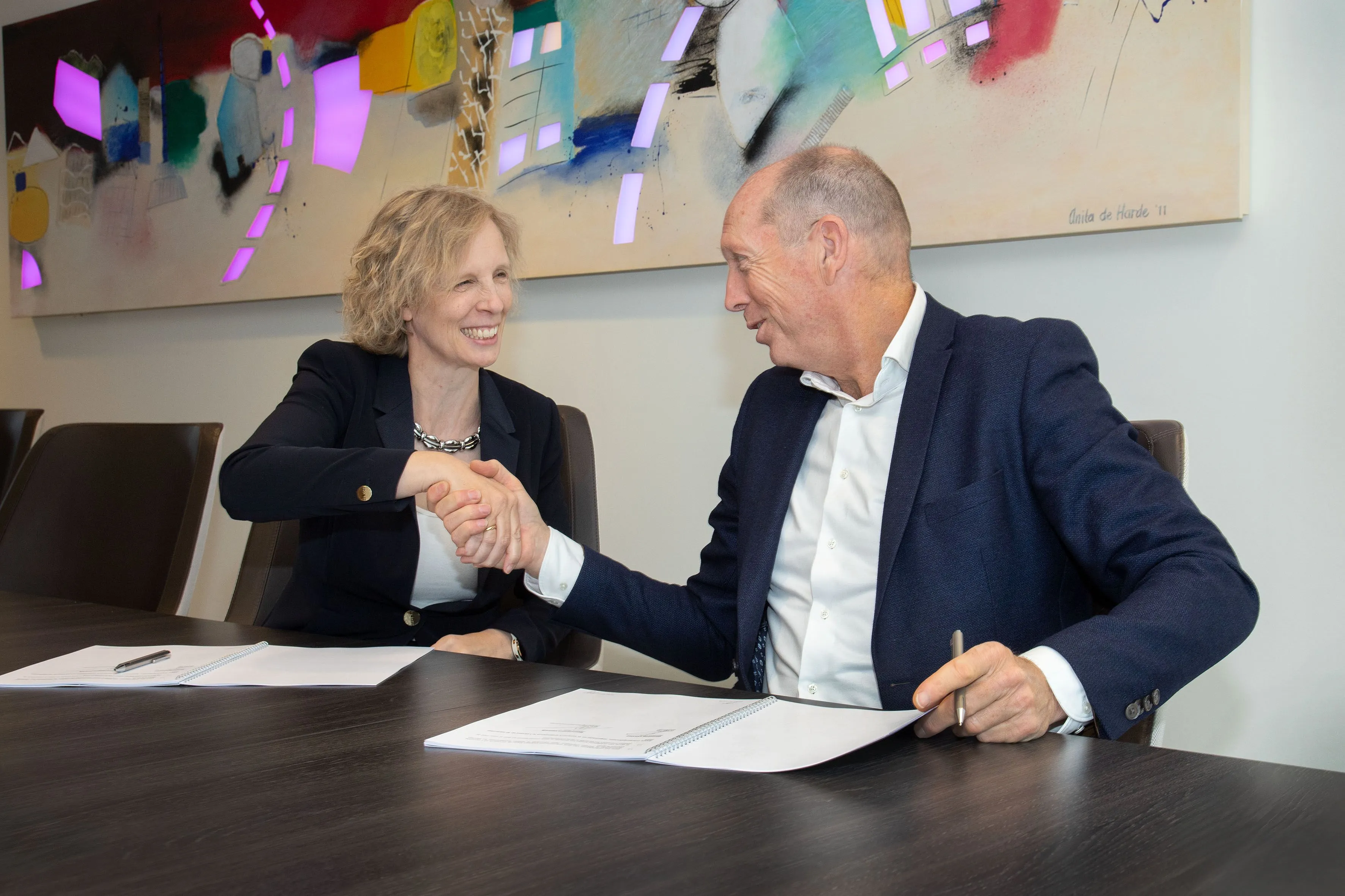 ondertekening centrada fotostudio wierd