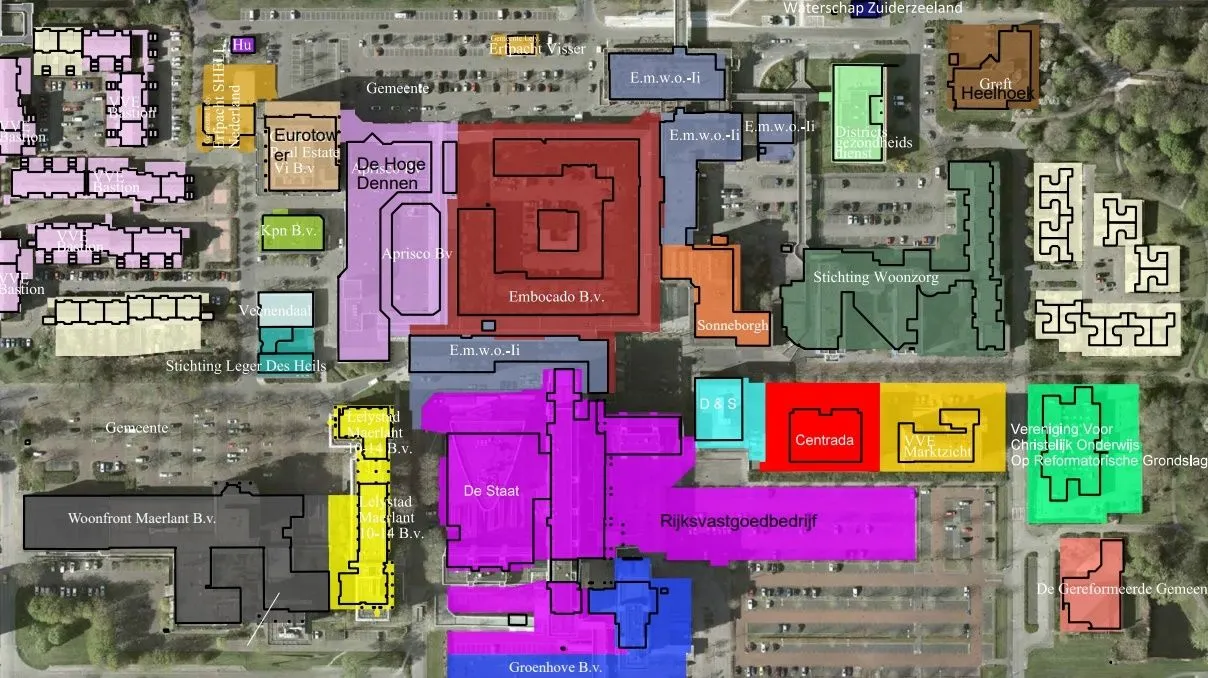 kaart lelycentre gem lelystad