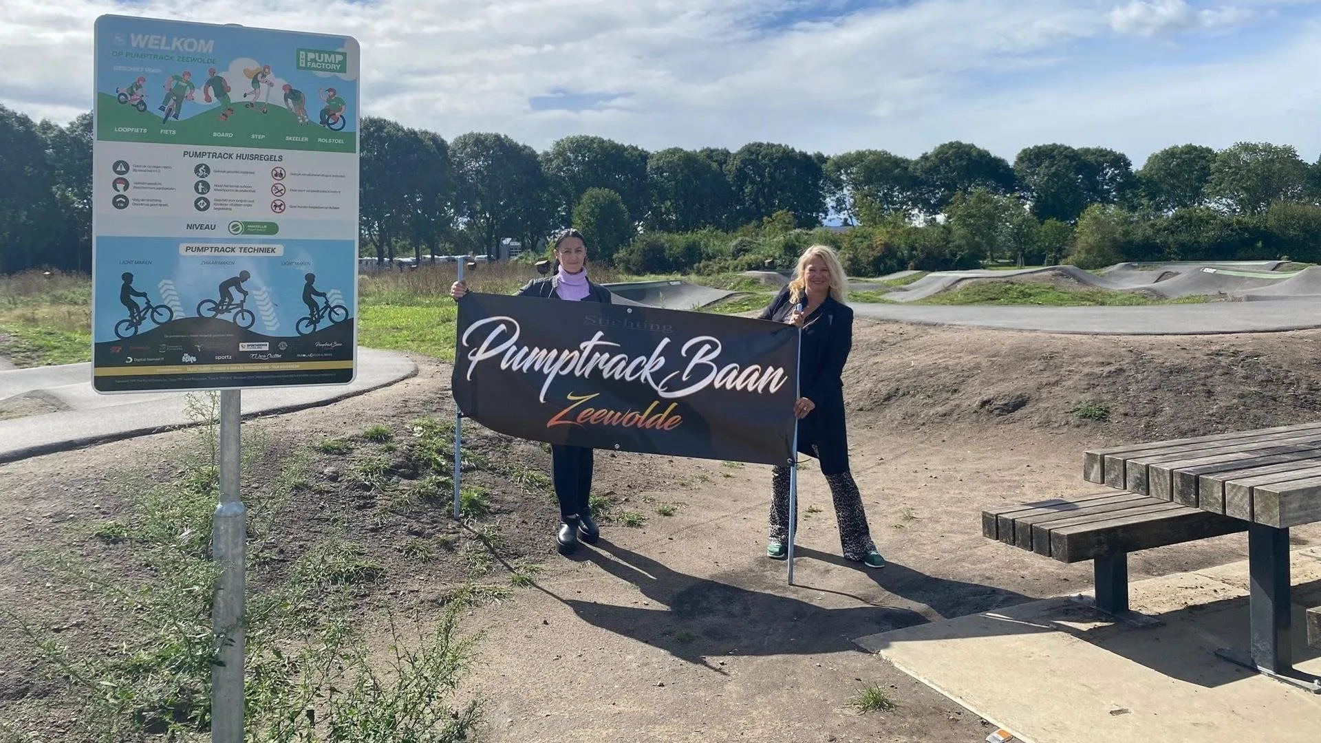 pumptrackbaan zeewolde prov flevoland