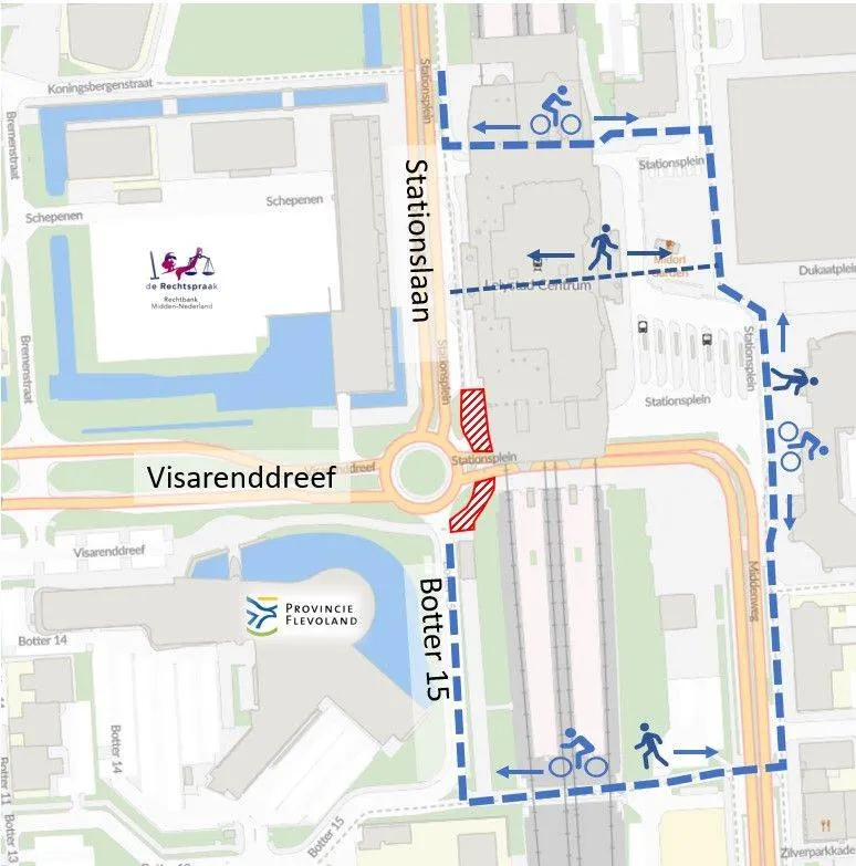 werkzaamheden zuidelijke onderdoorgang gem lelystad