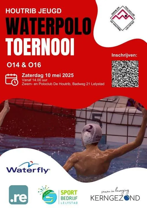 de houtrib jeugd waterpolotoernooi de houtrib