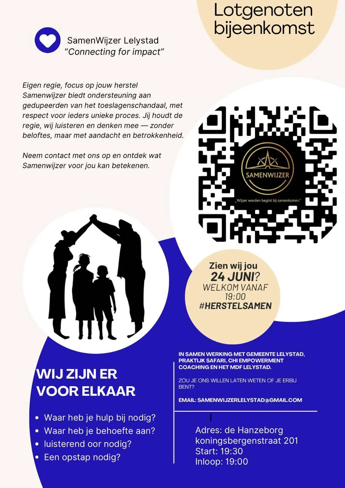 lotgenotenbijeenkomst samenwijzer lelystad