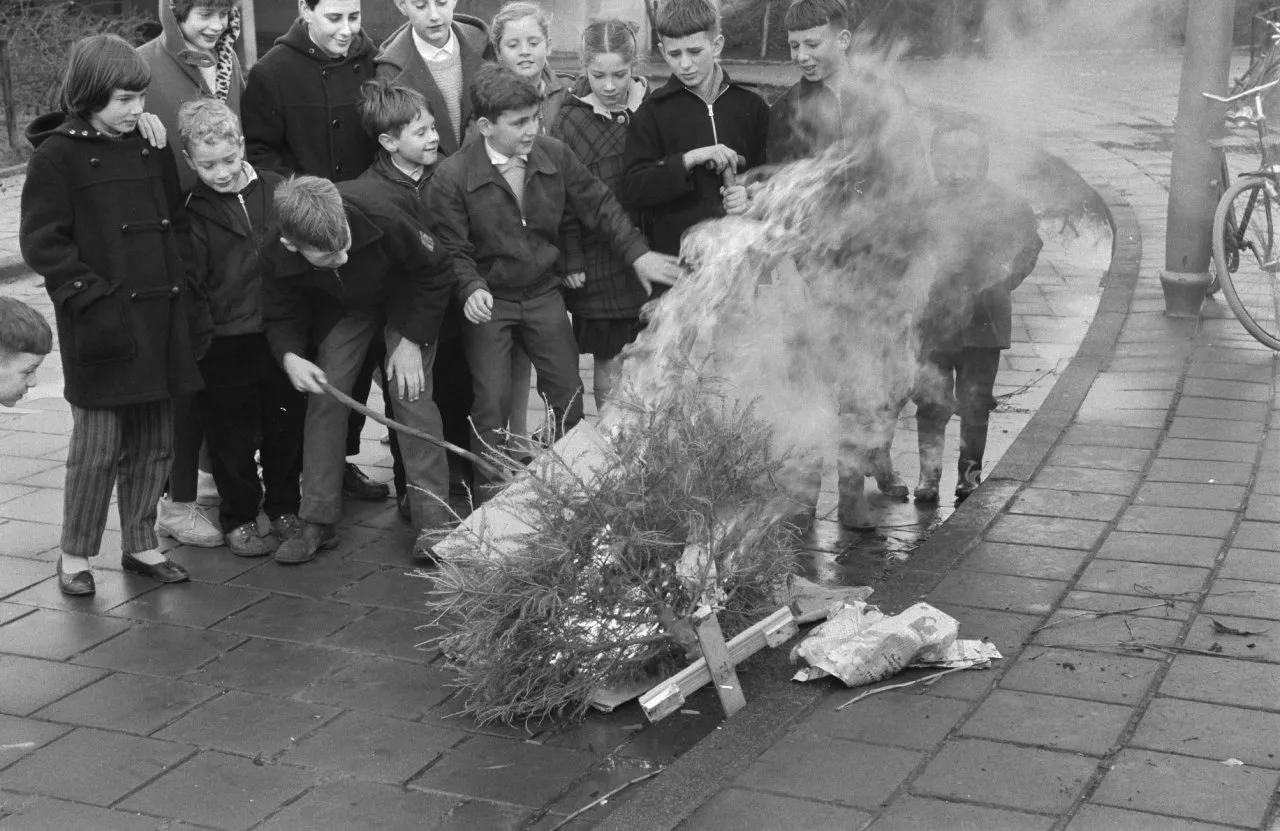 anefo 910 9003 kerstbomen