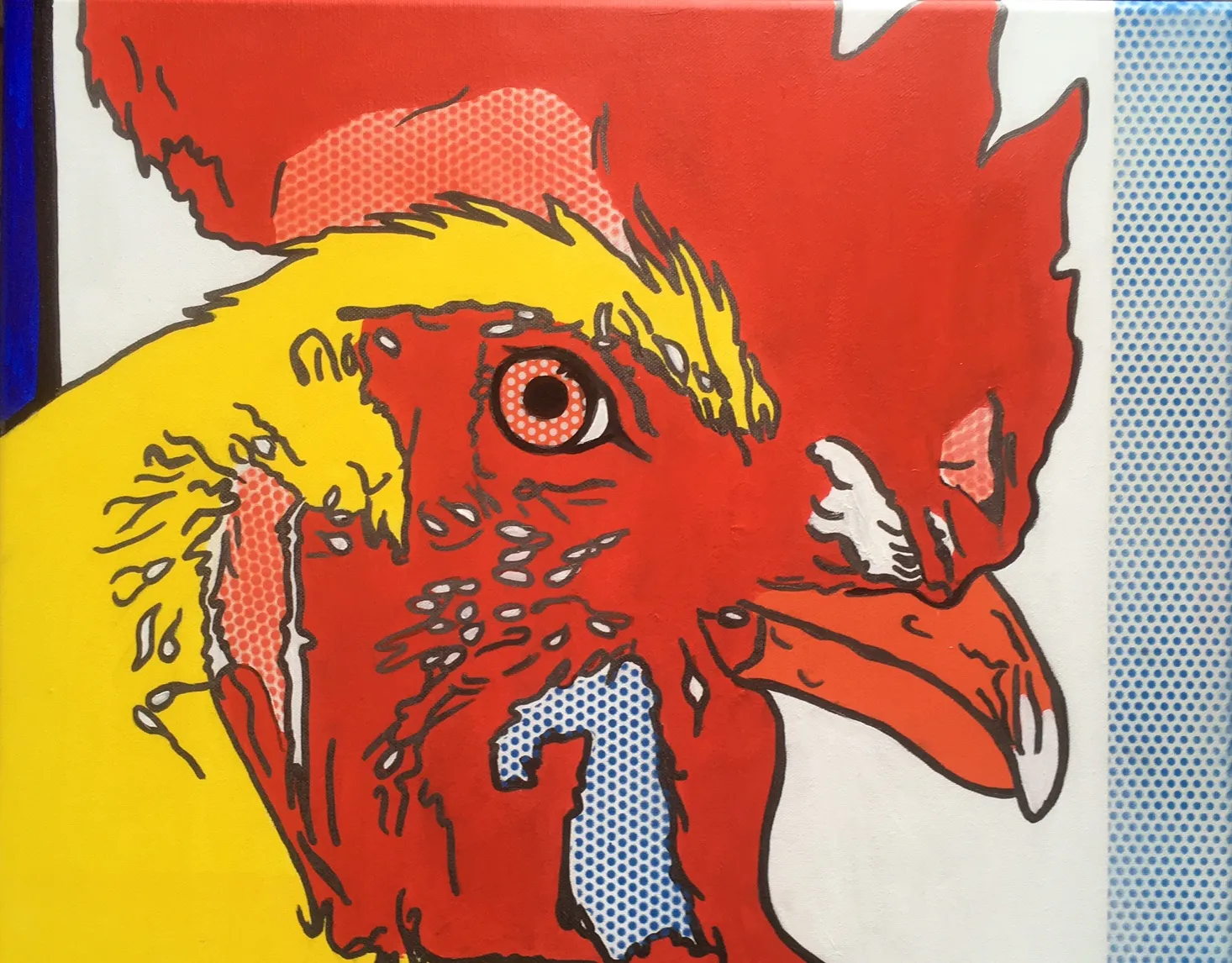 haan a la roy lichtenstein jean vandeberg