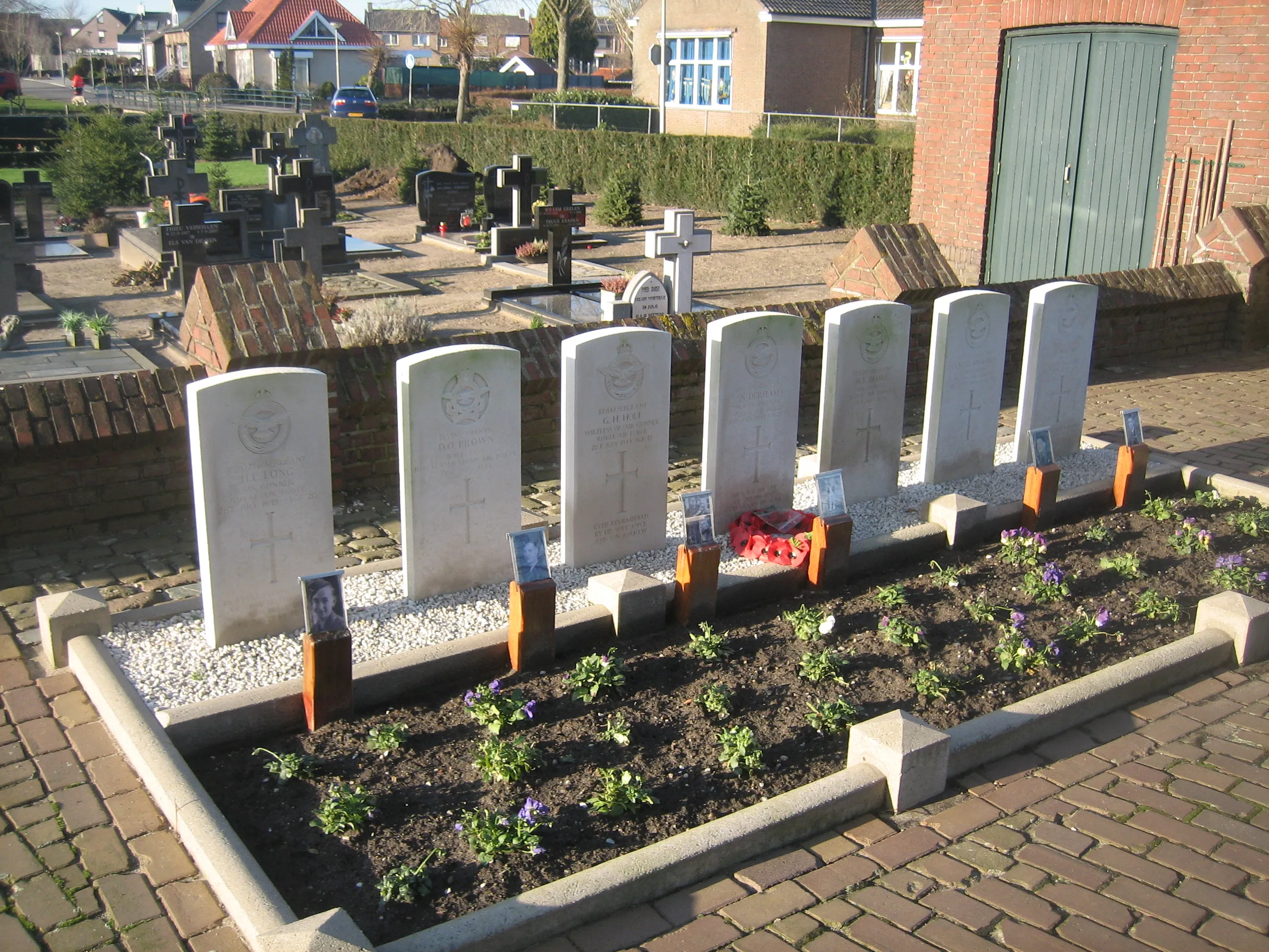 oorlogsgraven hunsel