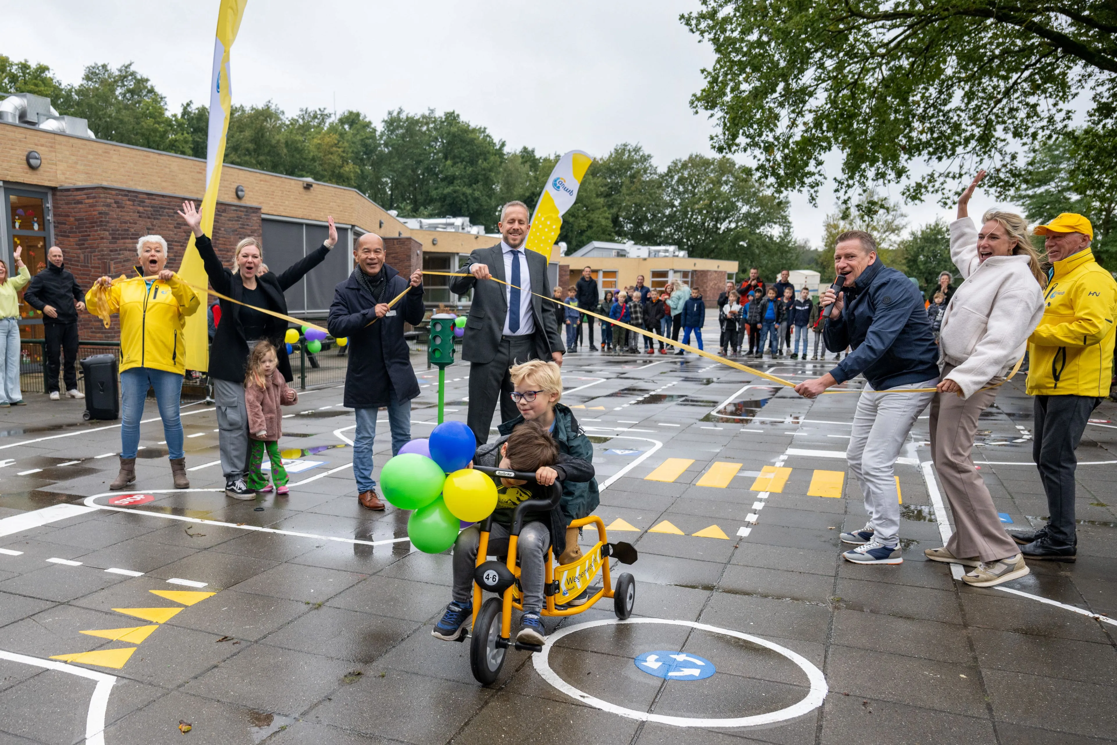 opening anwb verkeersplein basisschool widdonckschool high res