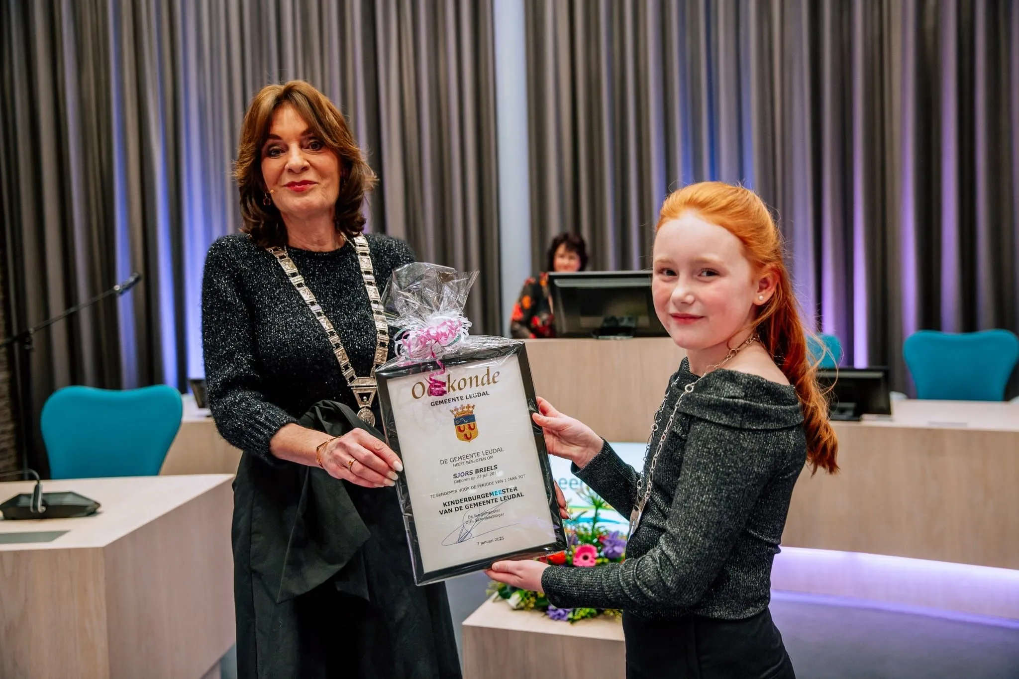 installatie kinderburgemeester sjors briels