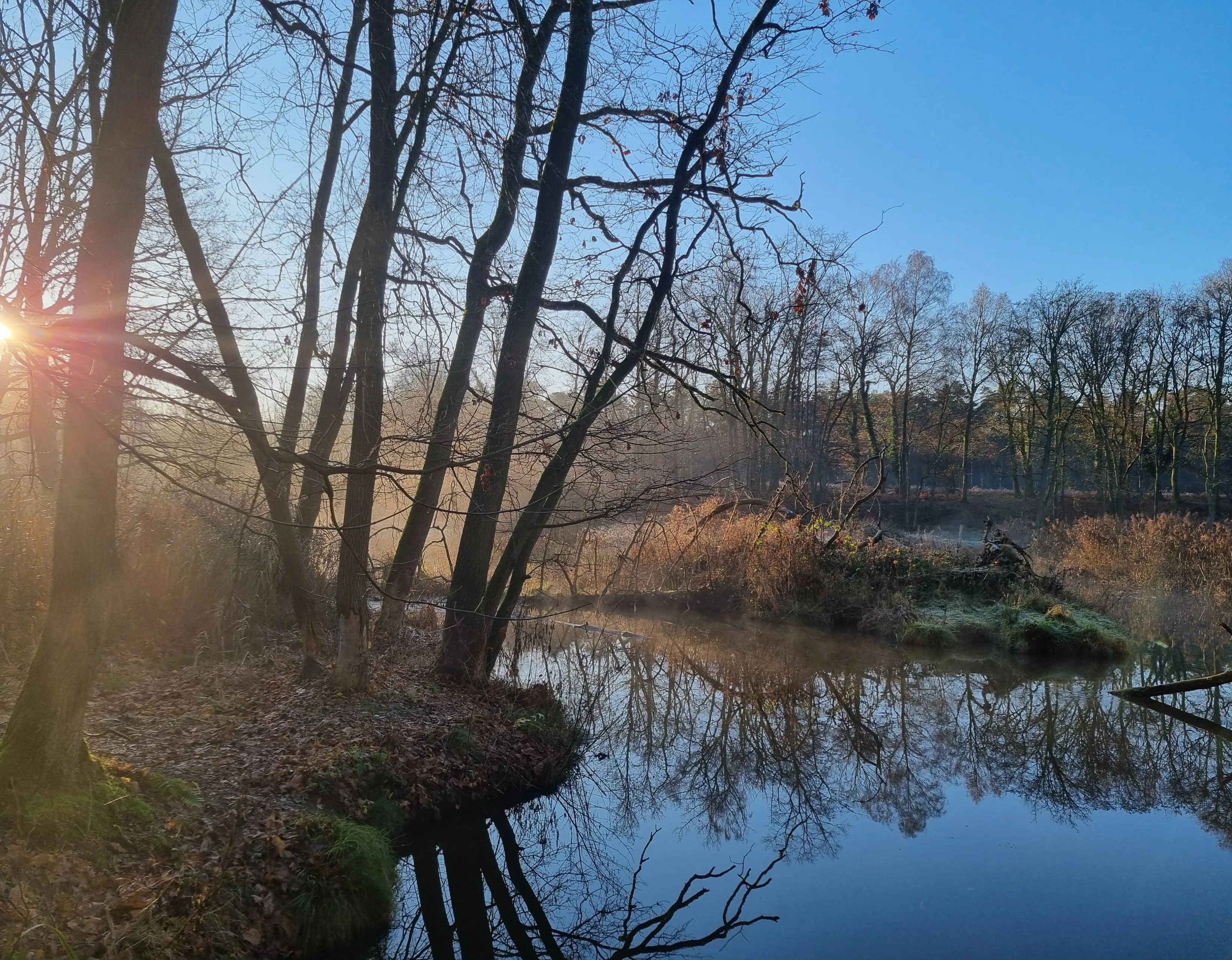 leubeek zon stilte wandeling