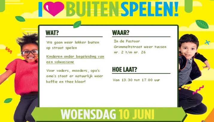 buitenspeeldag 2015 grimmelstraat