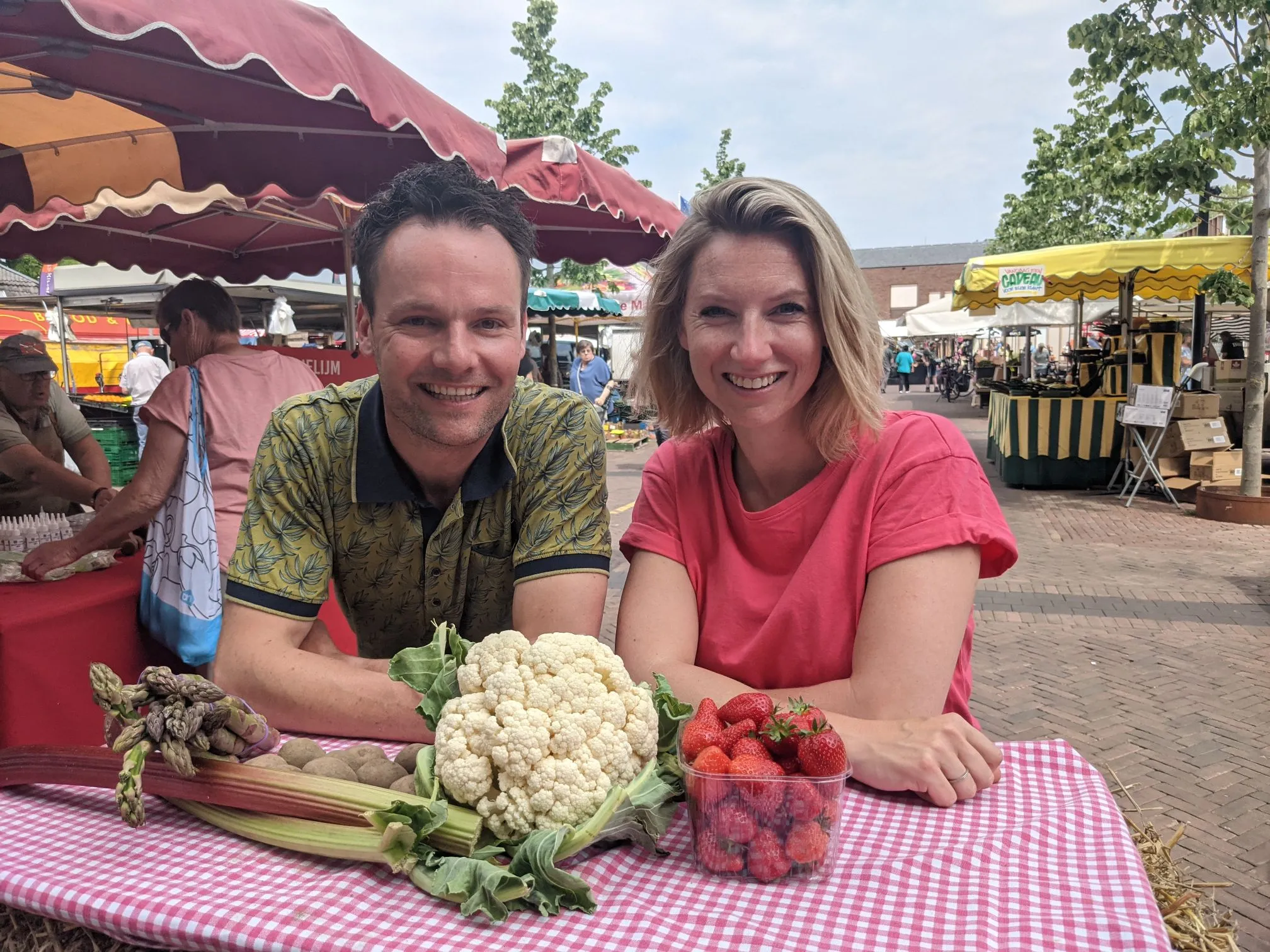 esther stegeman en frank oosterwegel in boerend hartklein