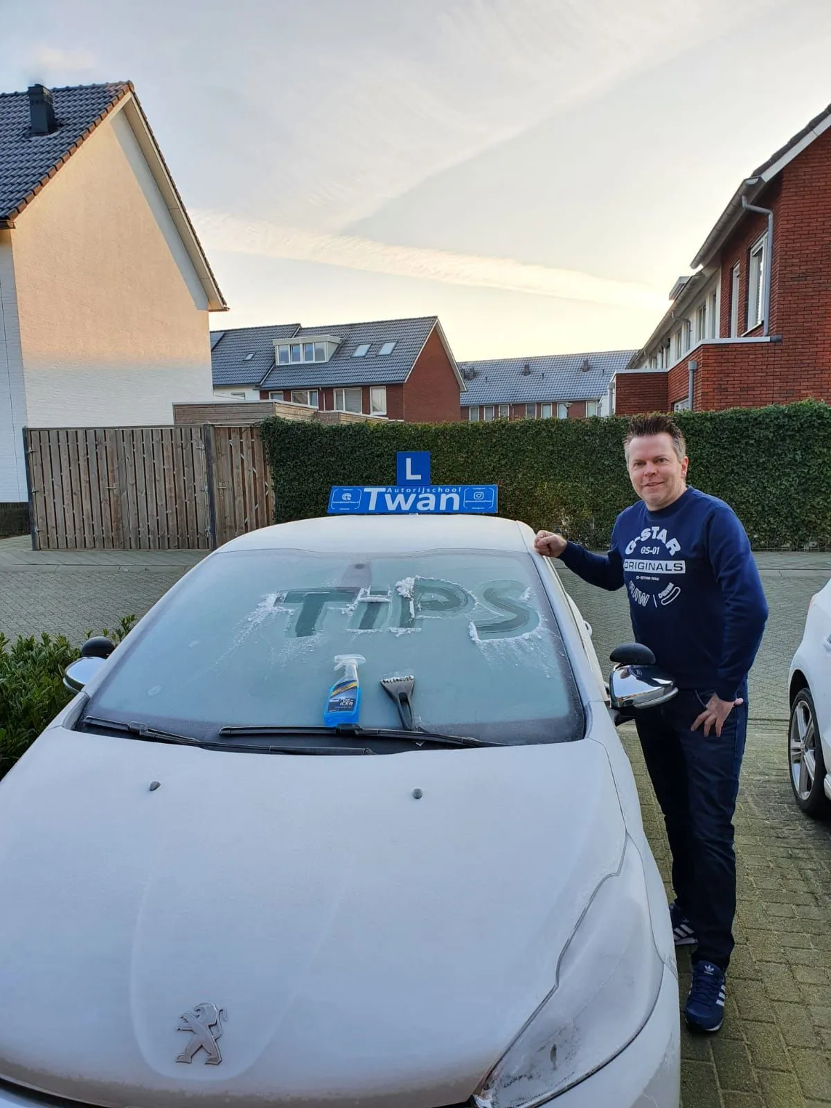 in het verkeer 1 winter