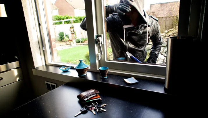 inbreker waardvolle spullen