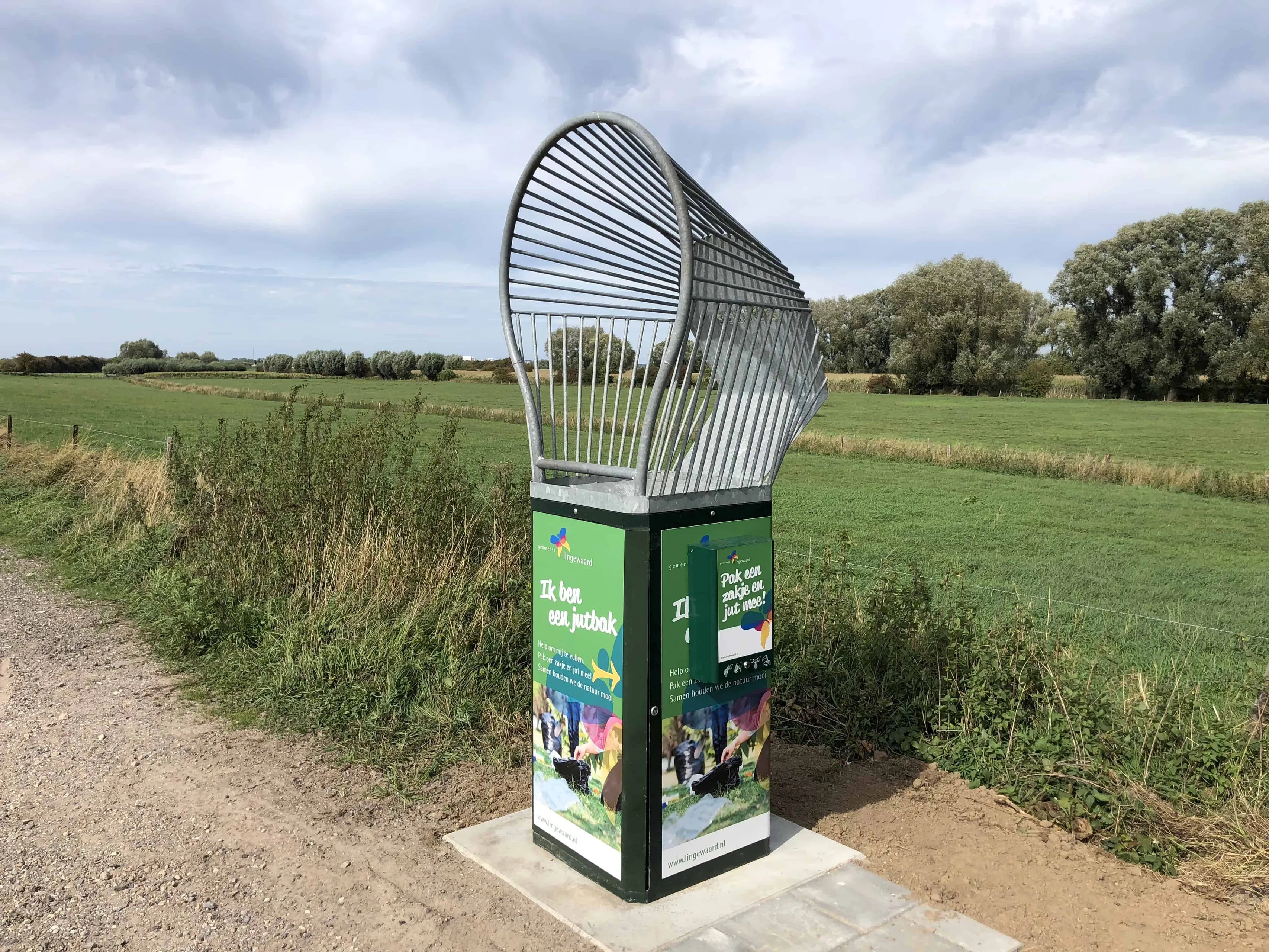 jutbak liggend polderangeren duurzaam