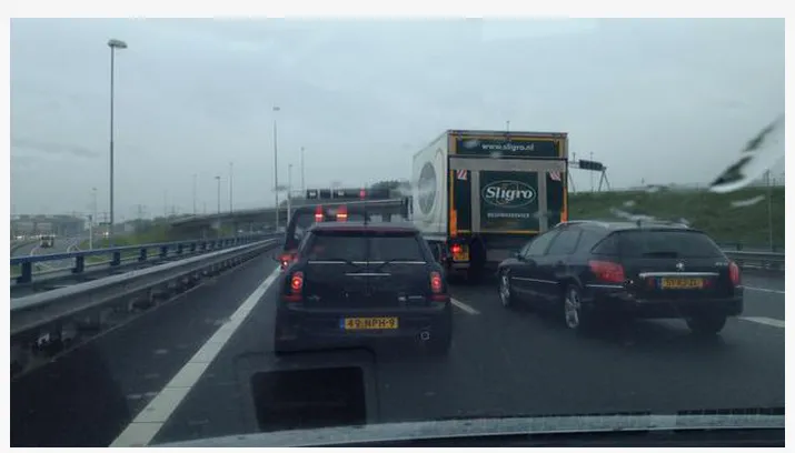 nepagent franse snelweg