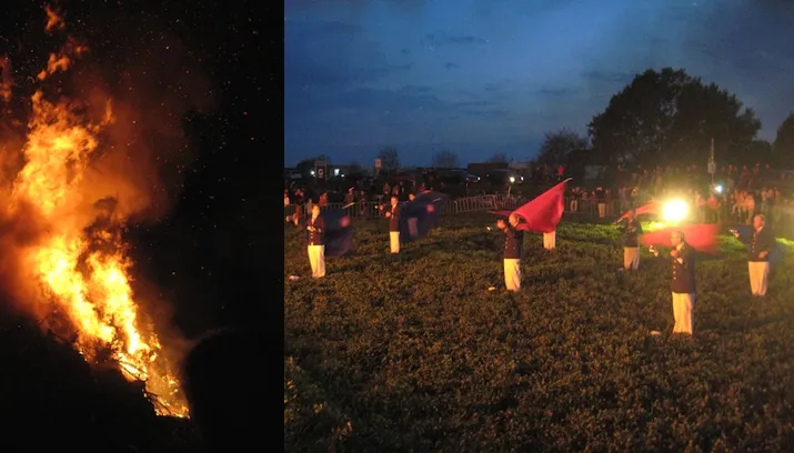 paasvuur gilden huissen 2015