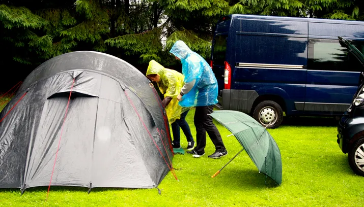 regen camping