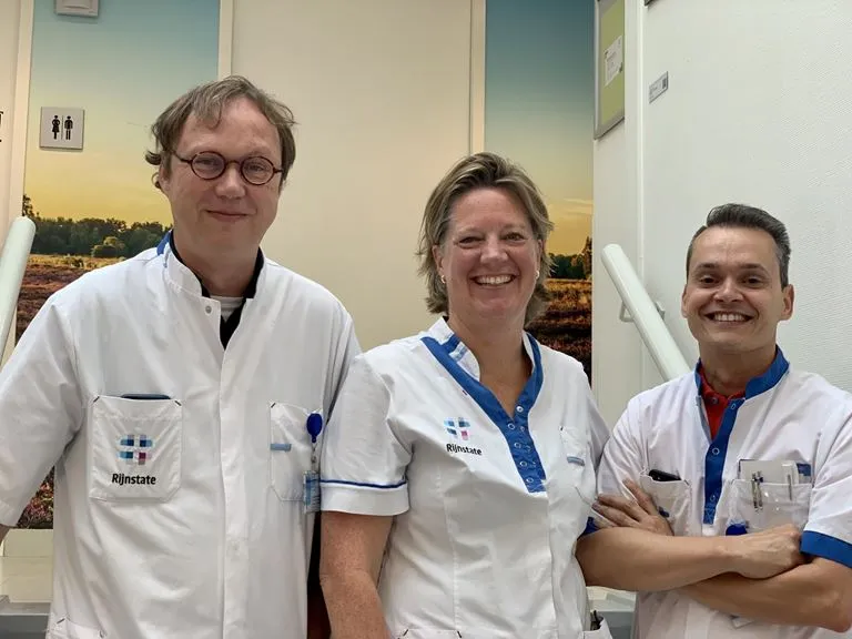 rijnstatepalliatieve zorg team foto trap oktober 2023