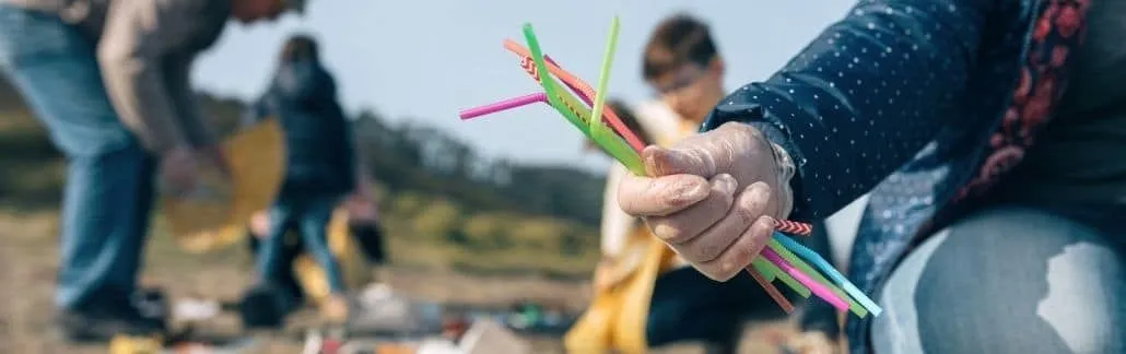 worldcleanupday straw