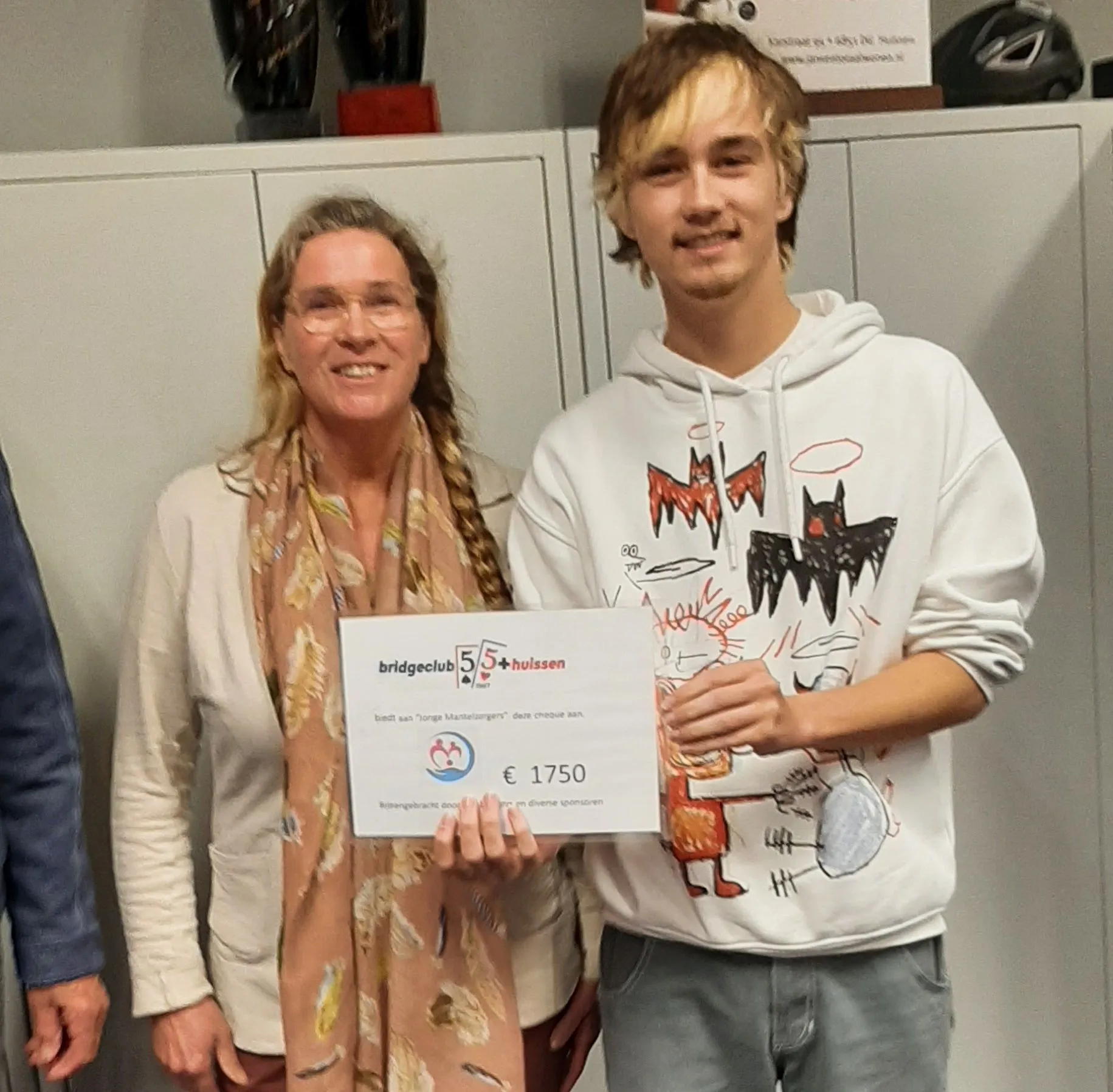 bridgedrive schenking jonge mantelzorgers