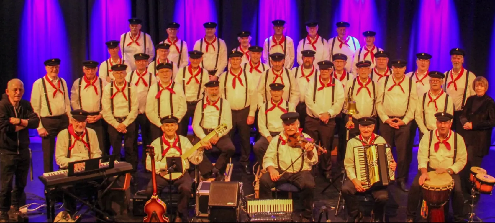 shantykoor alle hens in de theaterkerk