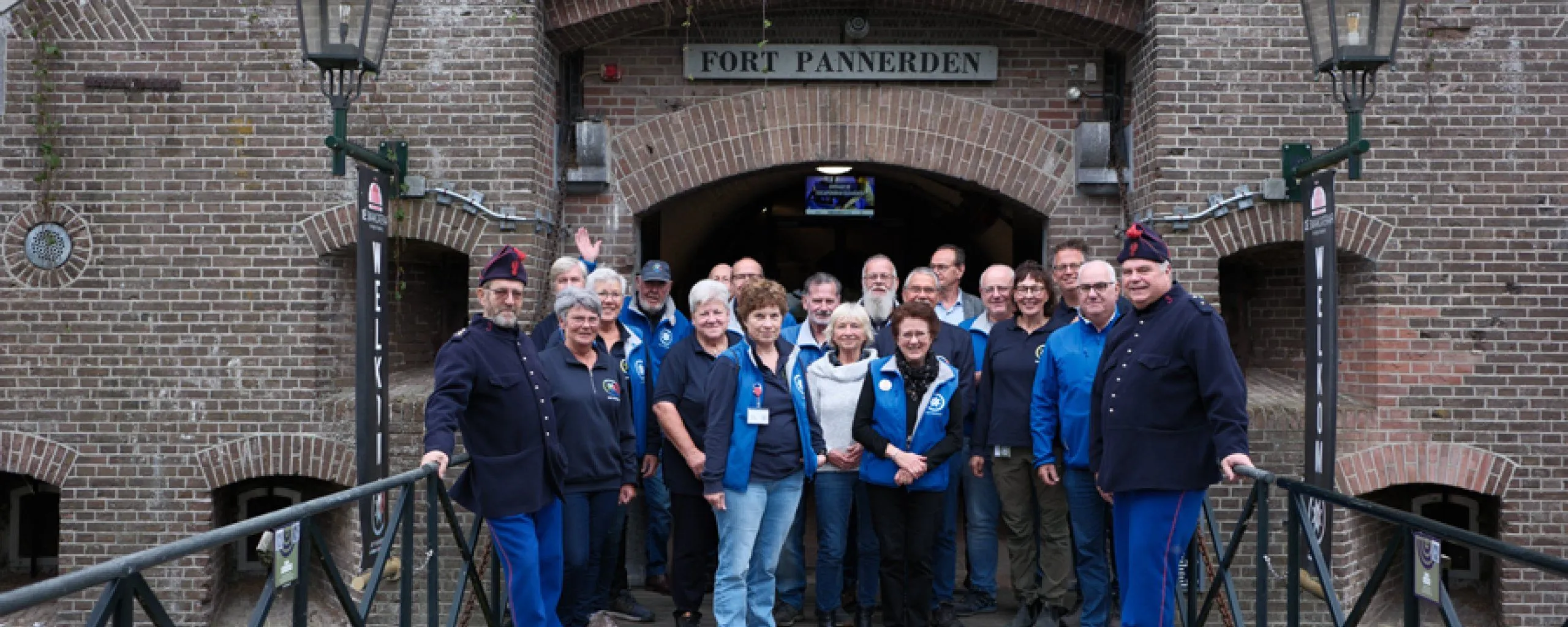 vrijwilligers fort pannerden