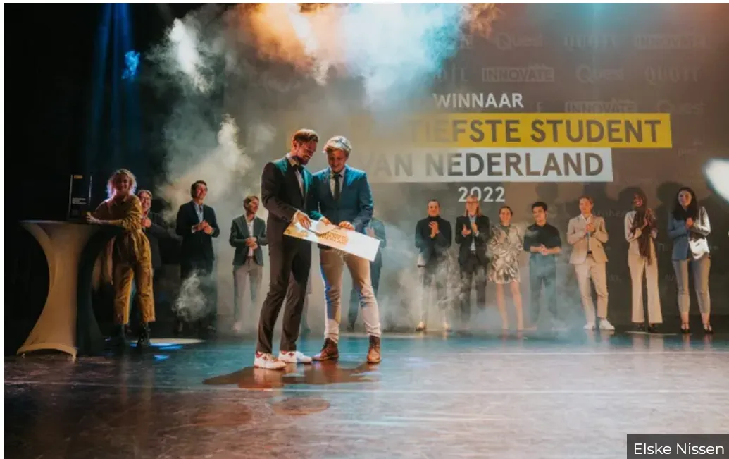 elske nissenwie is de innovatiefste student van nederland geef je op