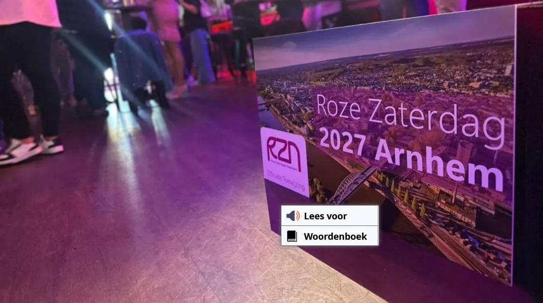 roze zaterdag 2027 in arnhem gemeente arnhem