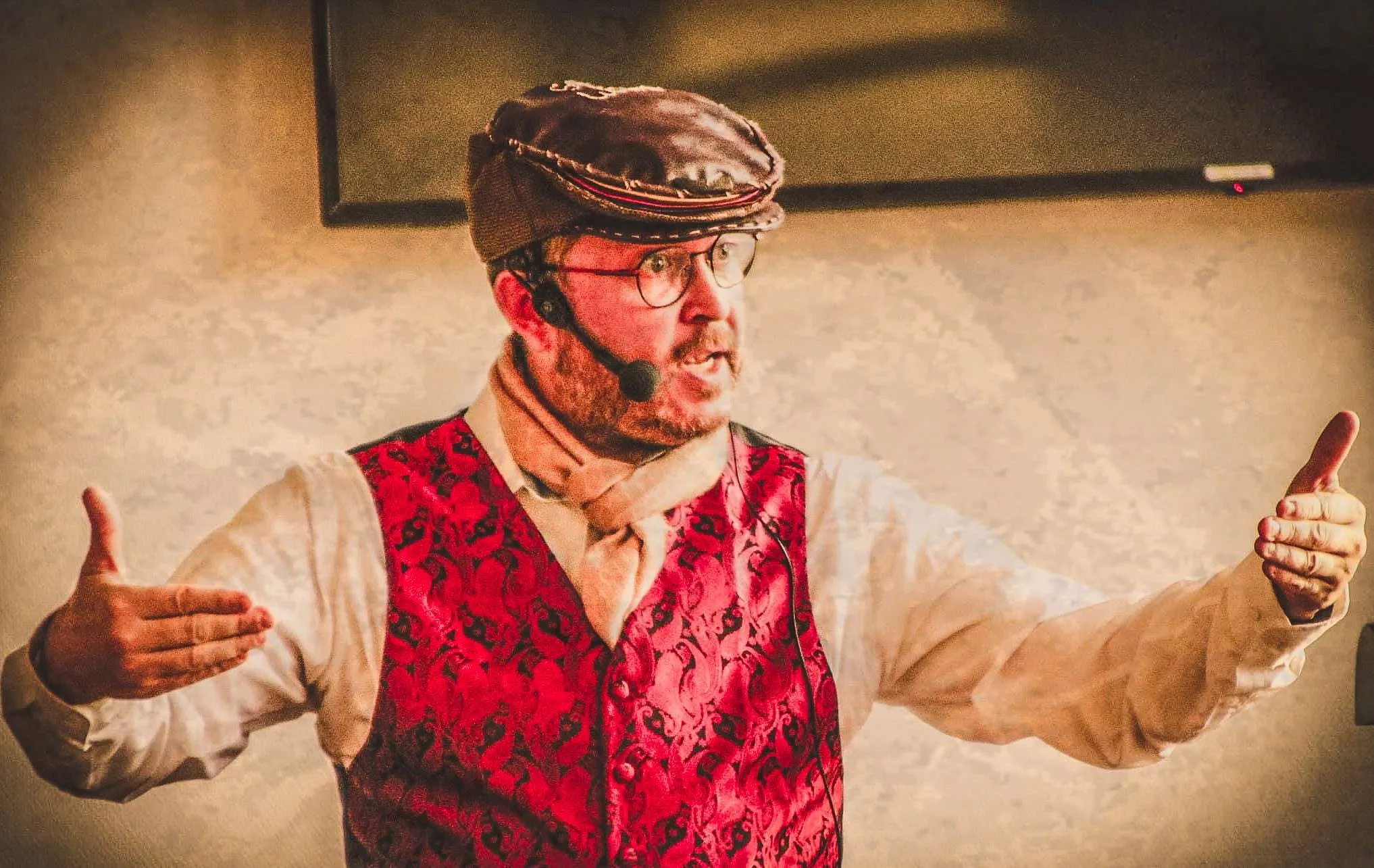 peter de borst van gaafwoord speelt de voorstelling de mentie