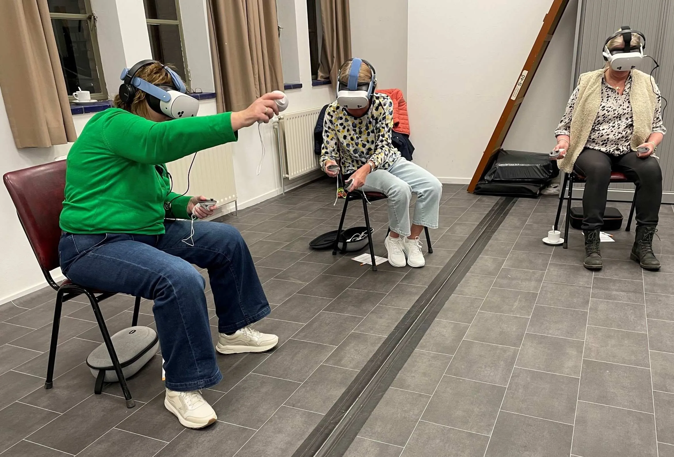 VR Beleving Dementie volgeboekt.Elise Werkman