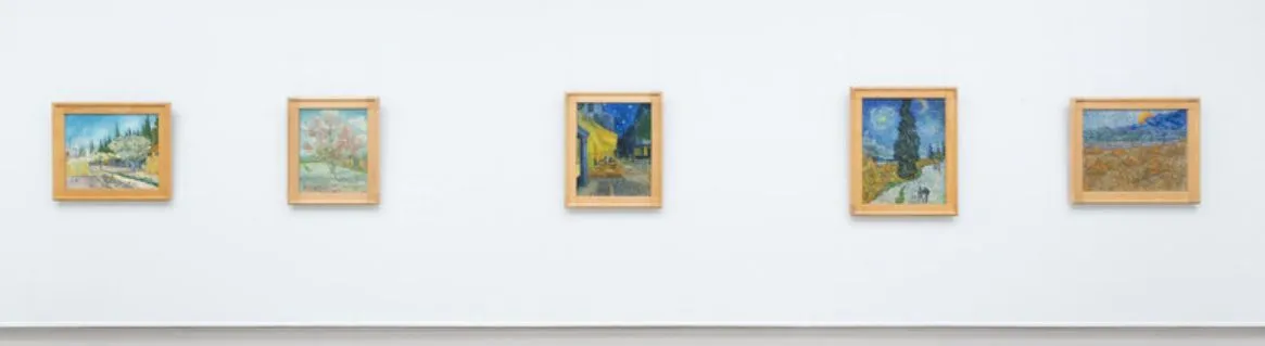 Kröller-Müller.Van Gogh Galerij . Van Gogh Gallery, photo. Marjon Gemmeke