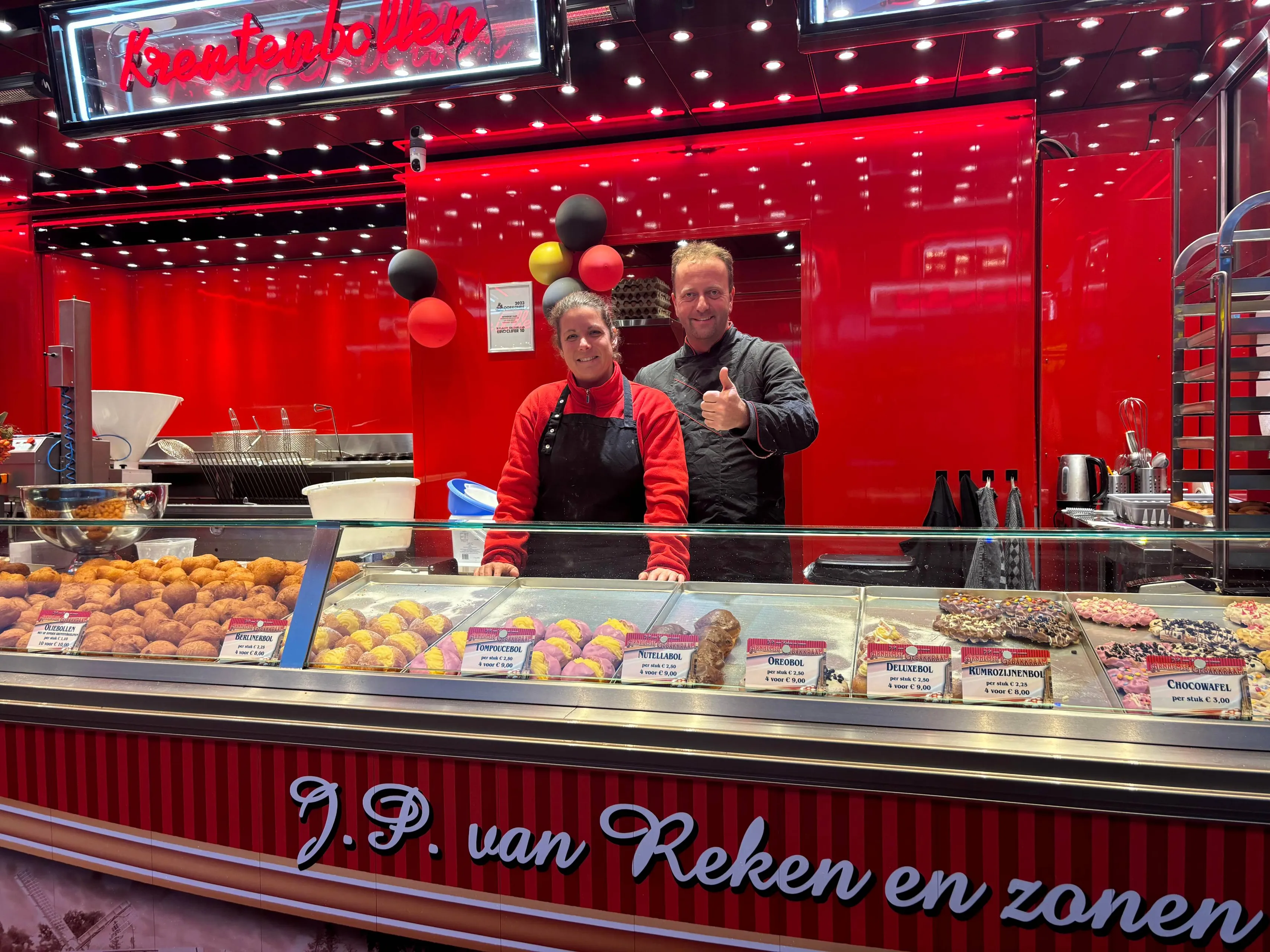 Johan van Reken oliebollen 2023