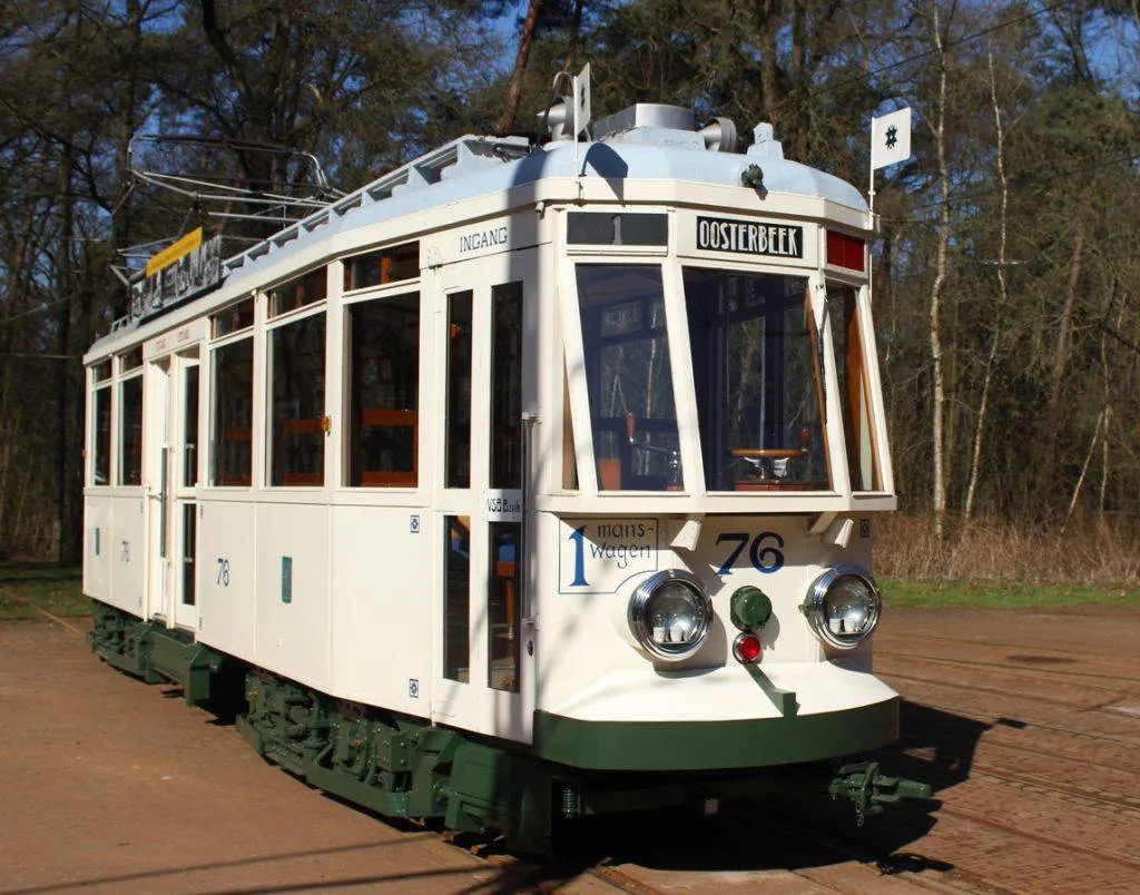 historische tram.De GETA 76