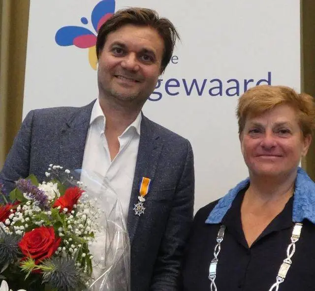 Matthew van de Woerdt benoemd tot Lid in de Orde van Oranje-Nassau Gemeente Lingewaard