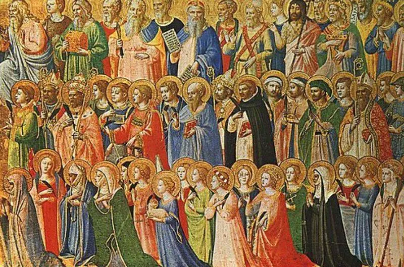 Alle Heiligen.Fra Angelica.Wikipedia