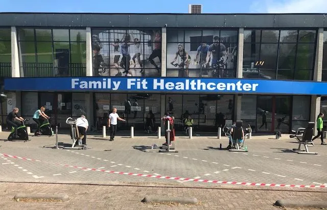 buiten sporten foto voorkant
