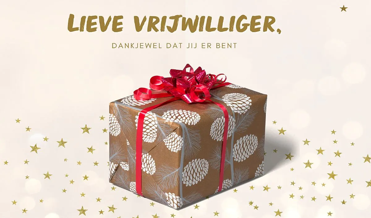 dag van de vrijwilliger cadeau