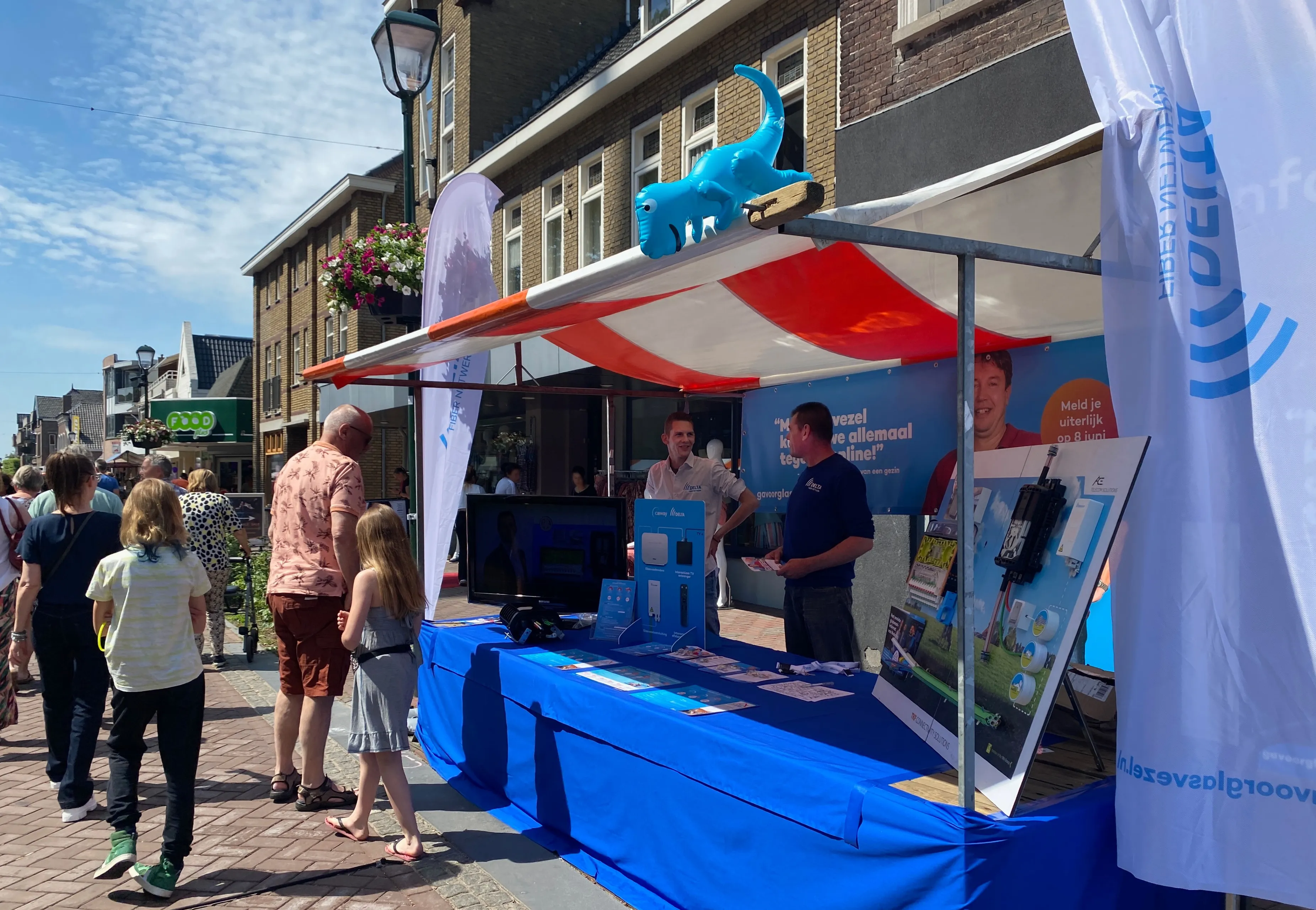 delta fiber netwerk braderie kaatsheuvel