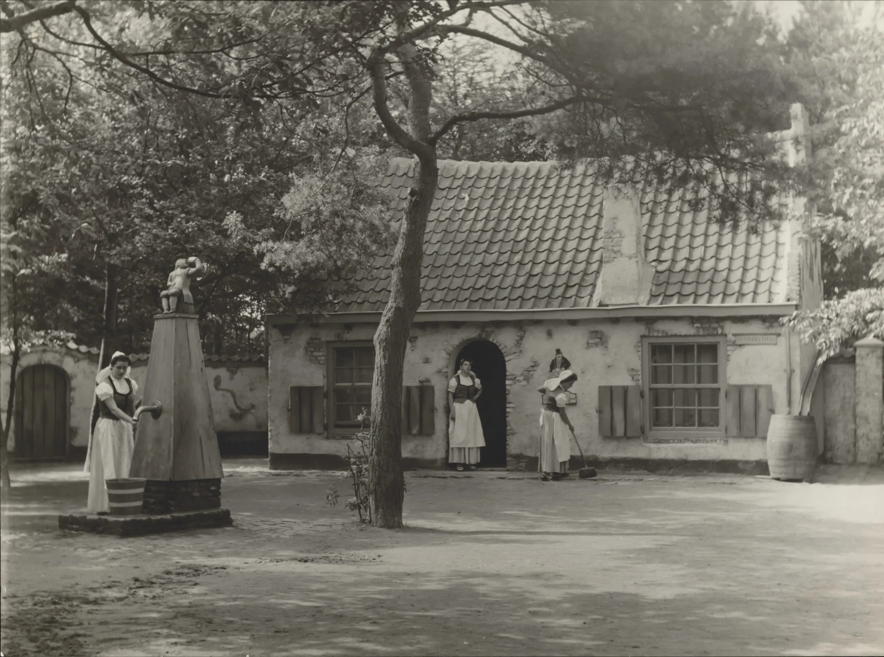 efteling anton pieckplein jaren 50