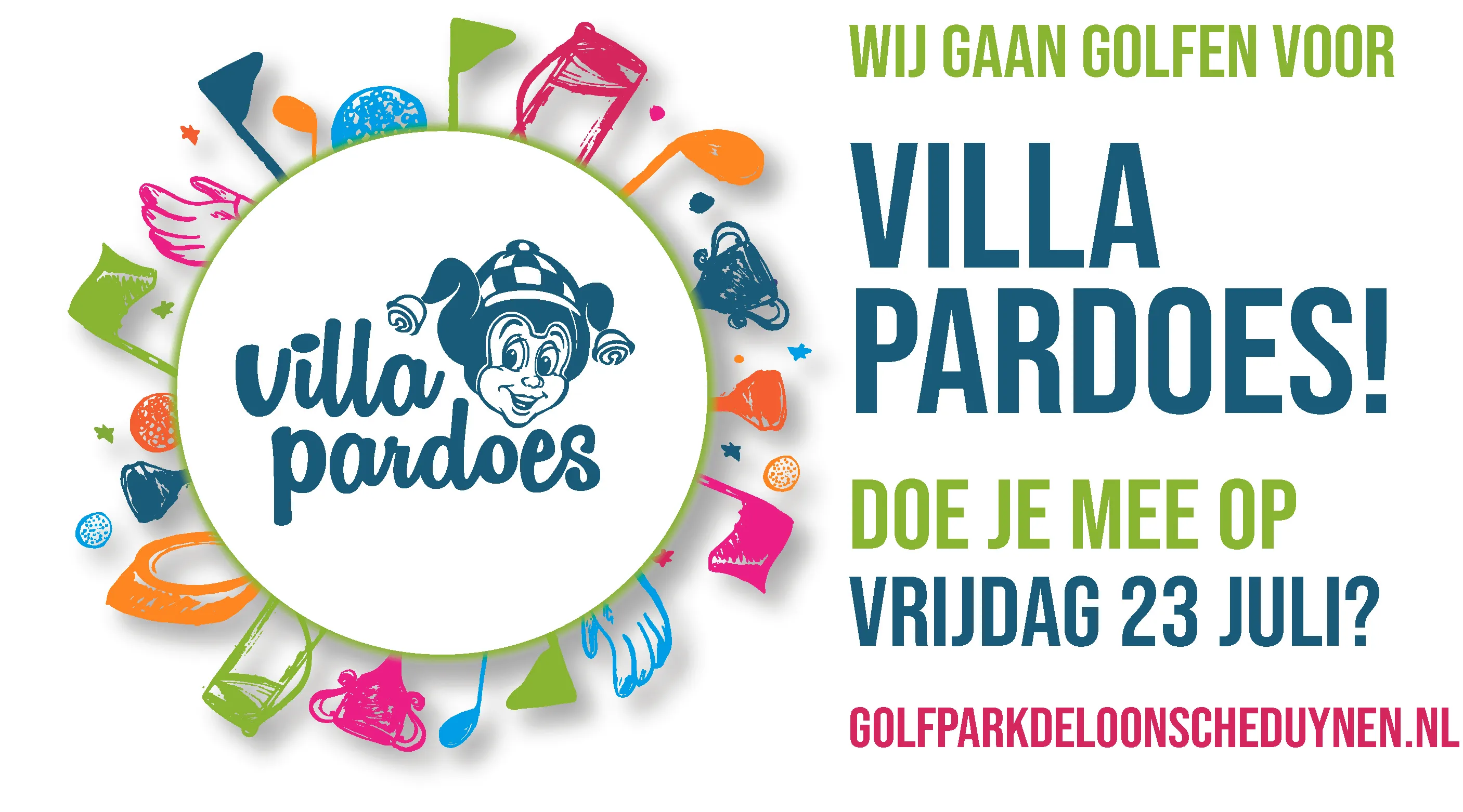 golfen voor villa pardoes