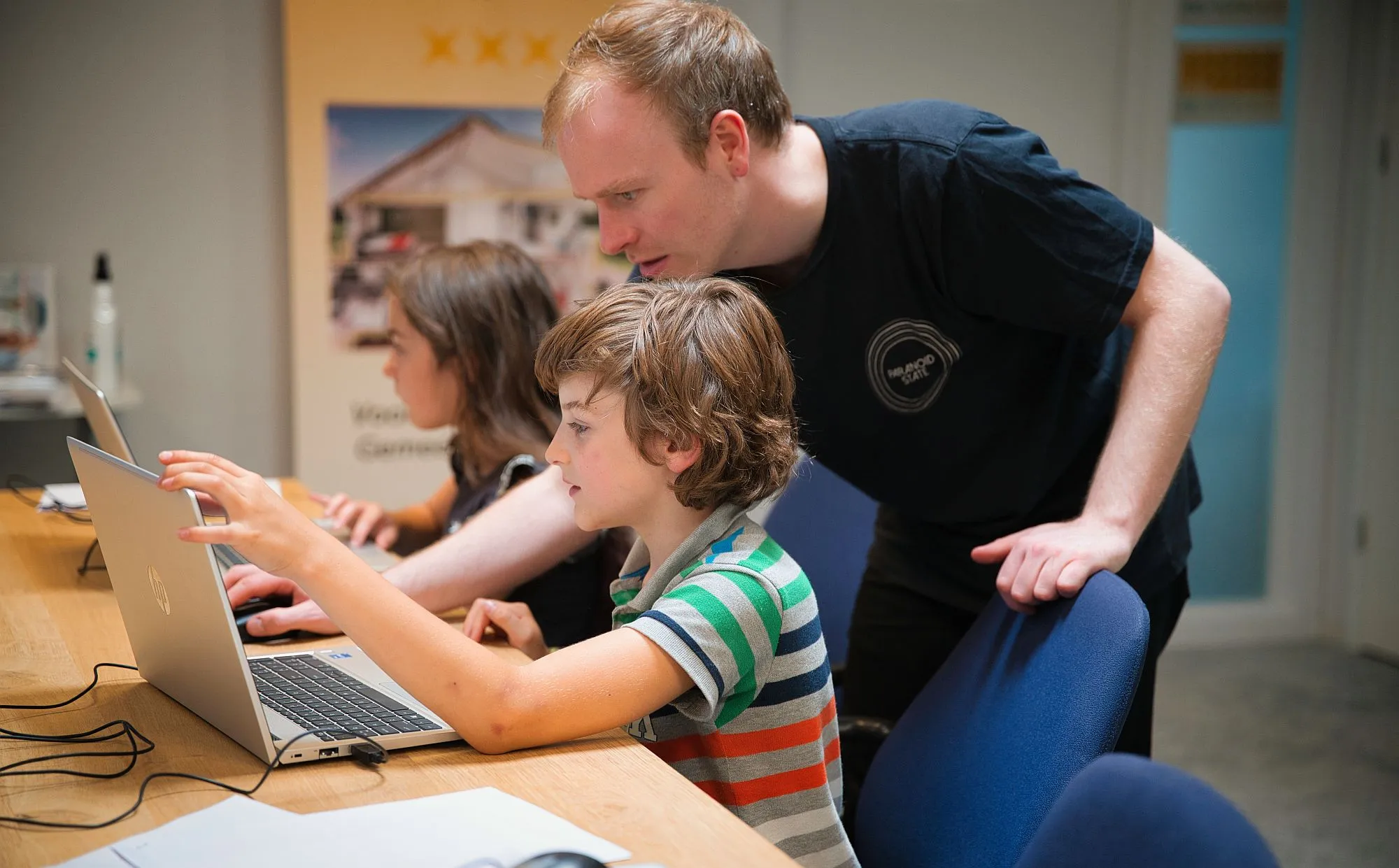 in de werkplaats biblioheek mb