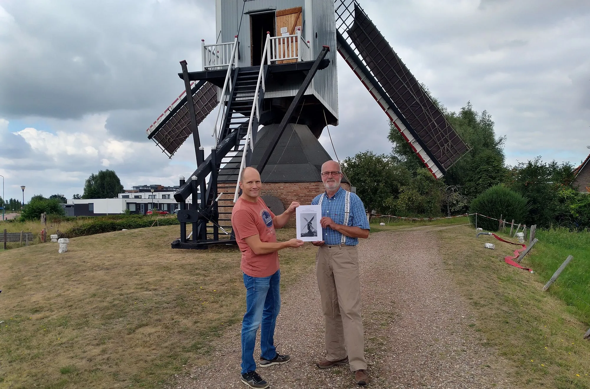 machiel treffers rechts en huib timmermans links