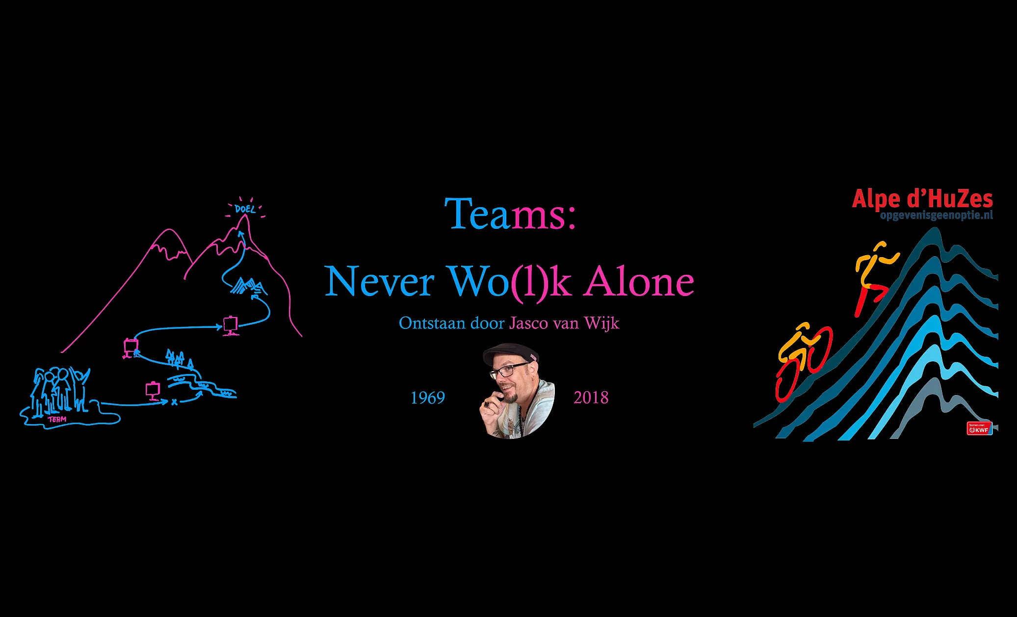 never wolk alone