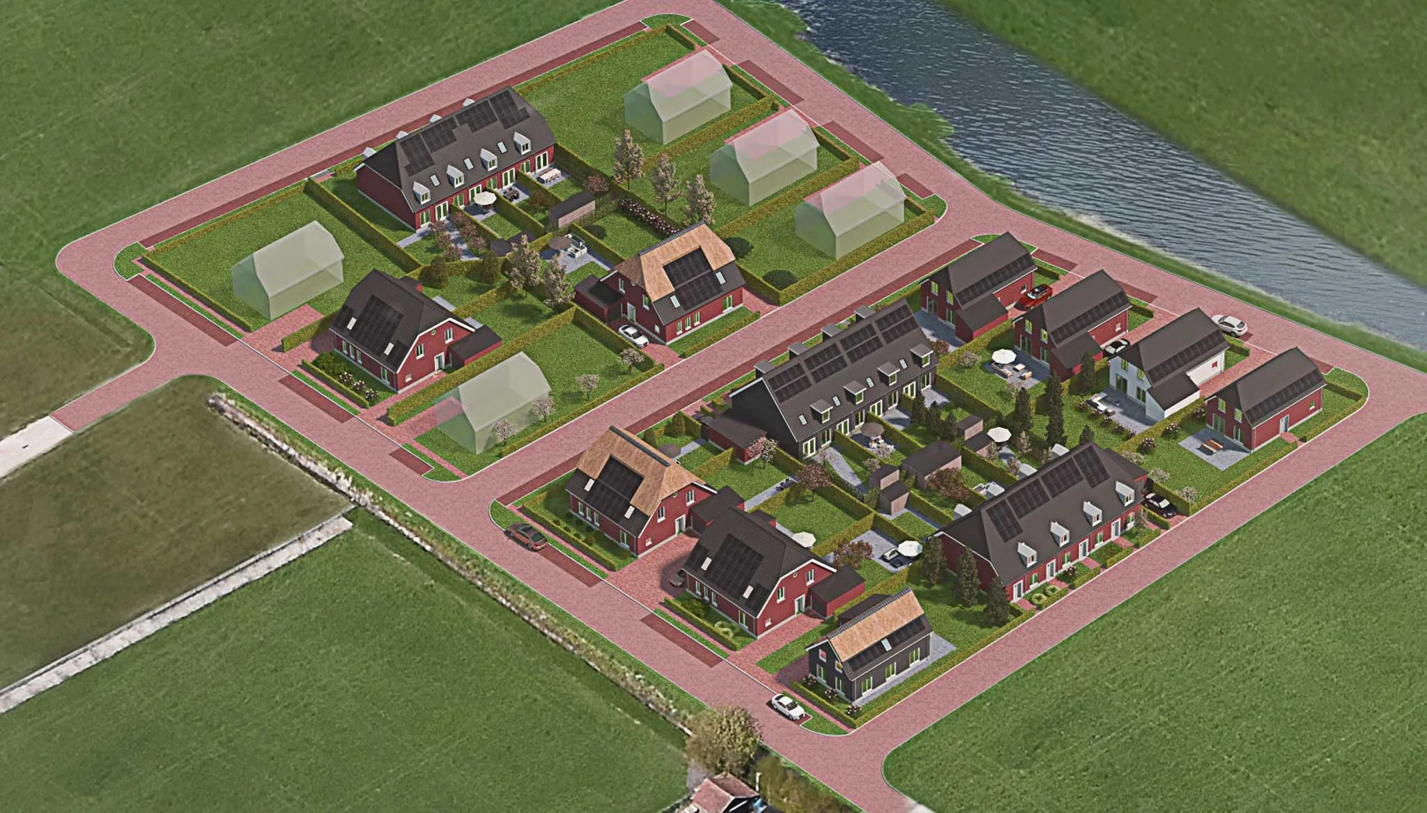 nieuwbouw kaatsheuvel westwaard vogelvlucht hr